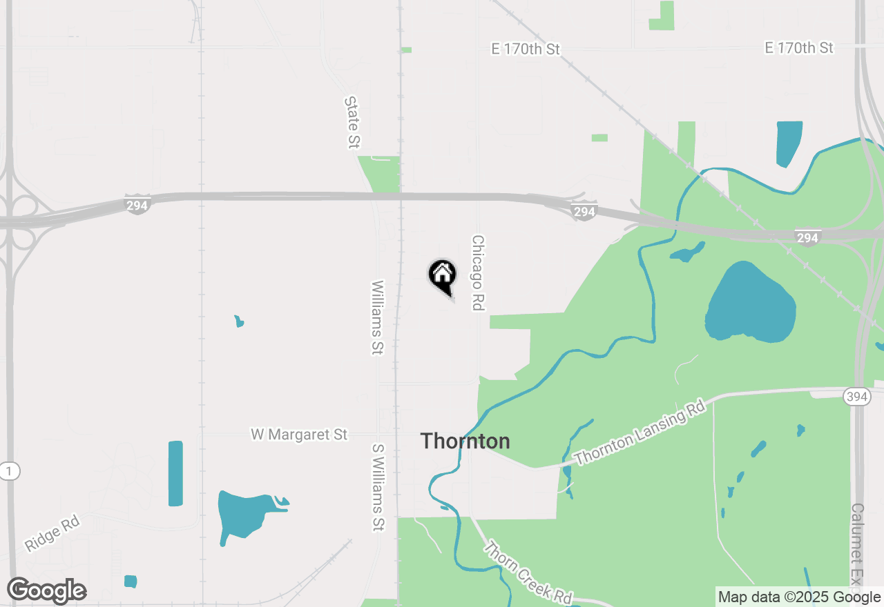 Map of 109 Dorie Lane, Thornton, IL 60476