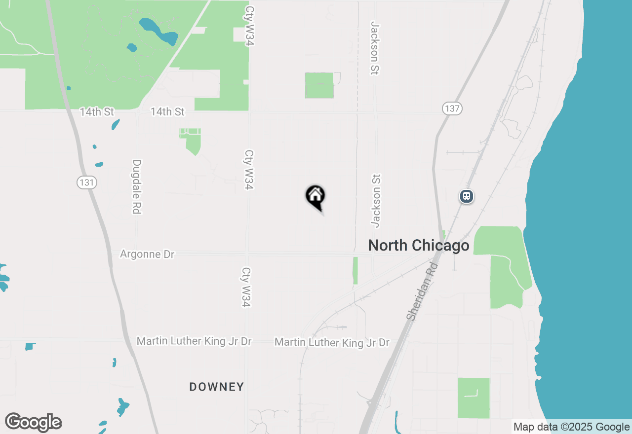 Map of 1734 Seymour Avenue, North Chicago, IL 60064