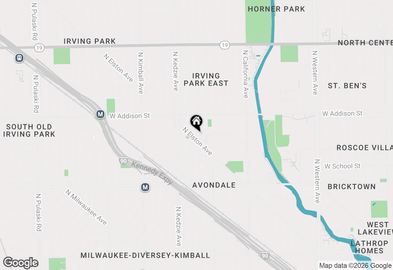 Map of 3461 N Albany Avenue, Chicago, IL 60618