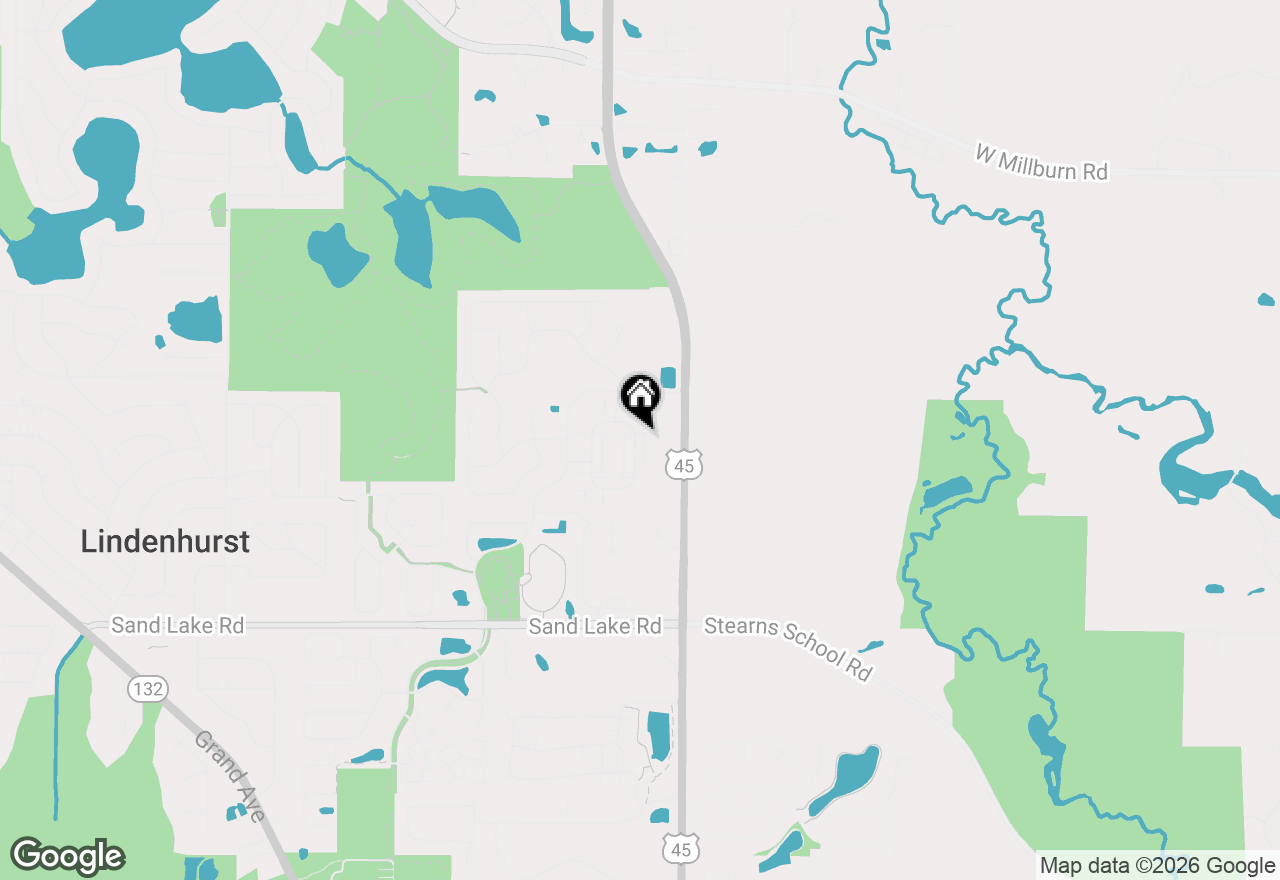 Map of 709 Neubauer Circle, Lindenhurst, IL 60046