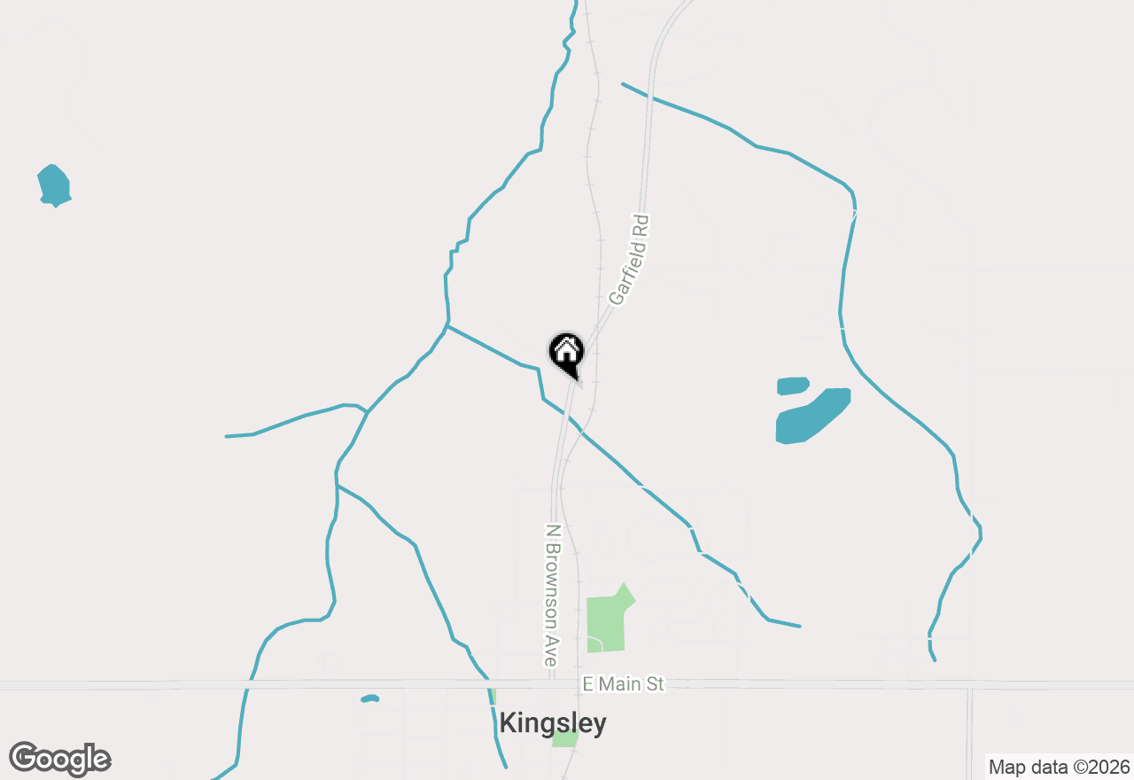 Map of 0 S Garfield Road, Kingsley, MI 49649