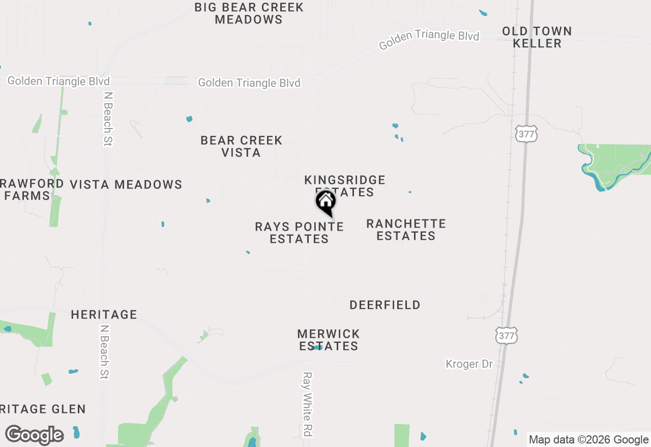 Map of 10028 Voss Avenue, Fort Worth, TX 76244
