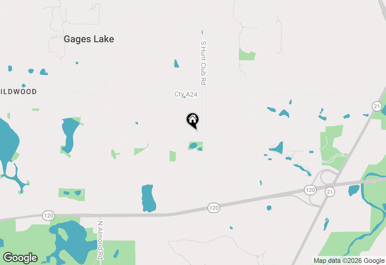 Map of 17080 W Cunningham Court, Libertyville, IL 60048