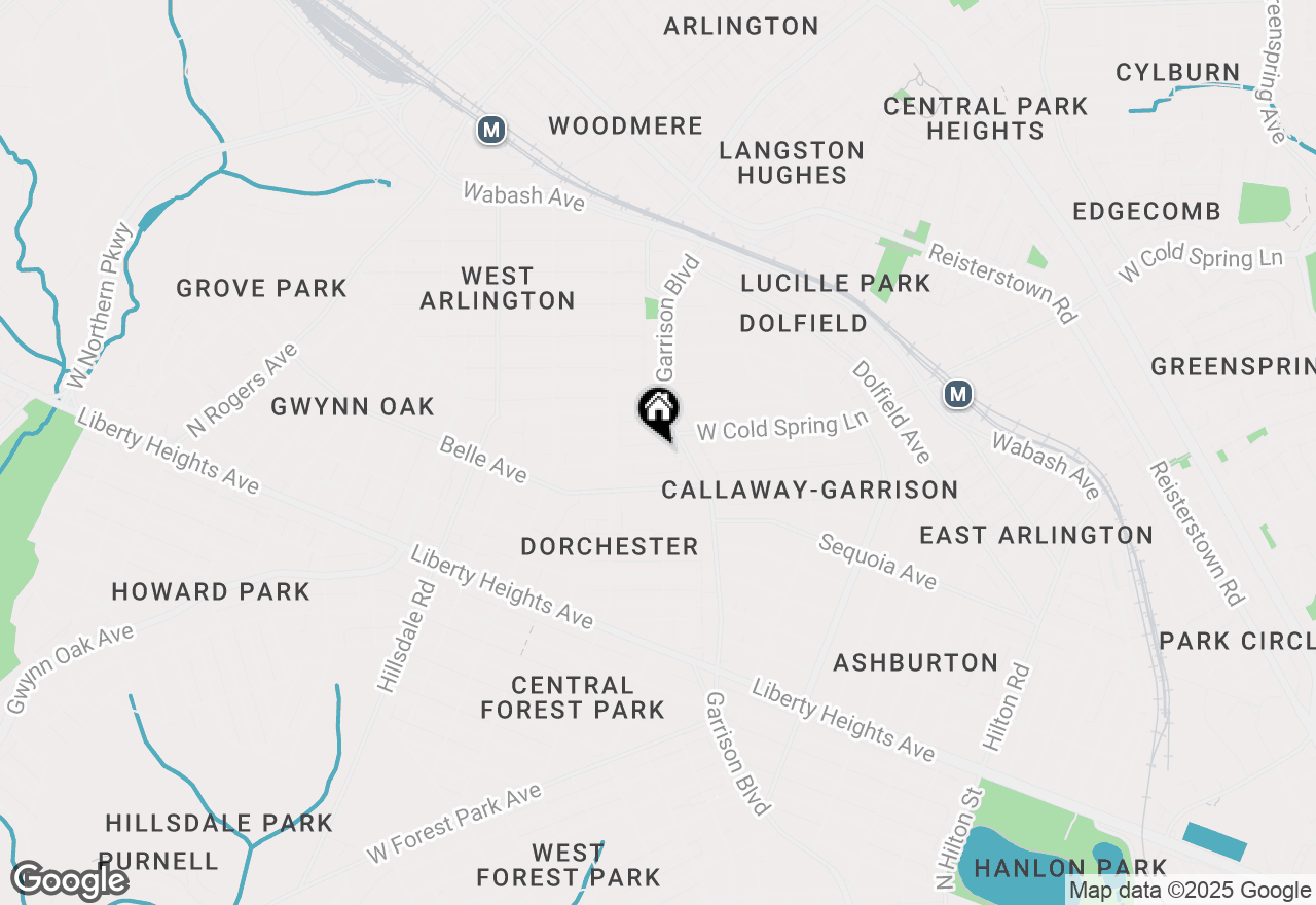 Map of 4012 Boarman Avenue, Baltimore, MD 21215