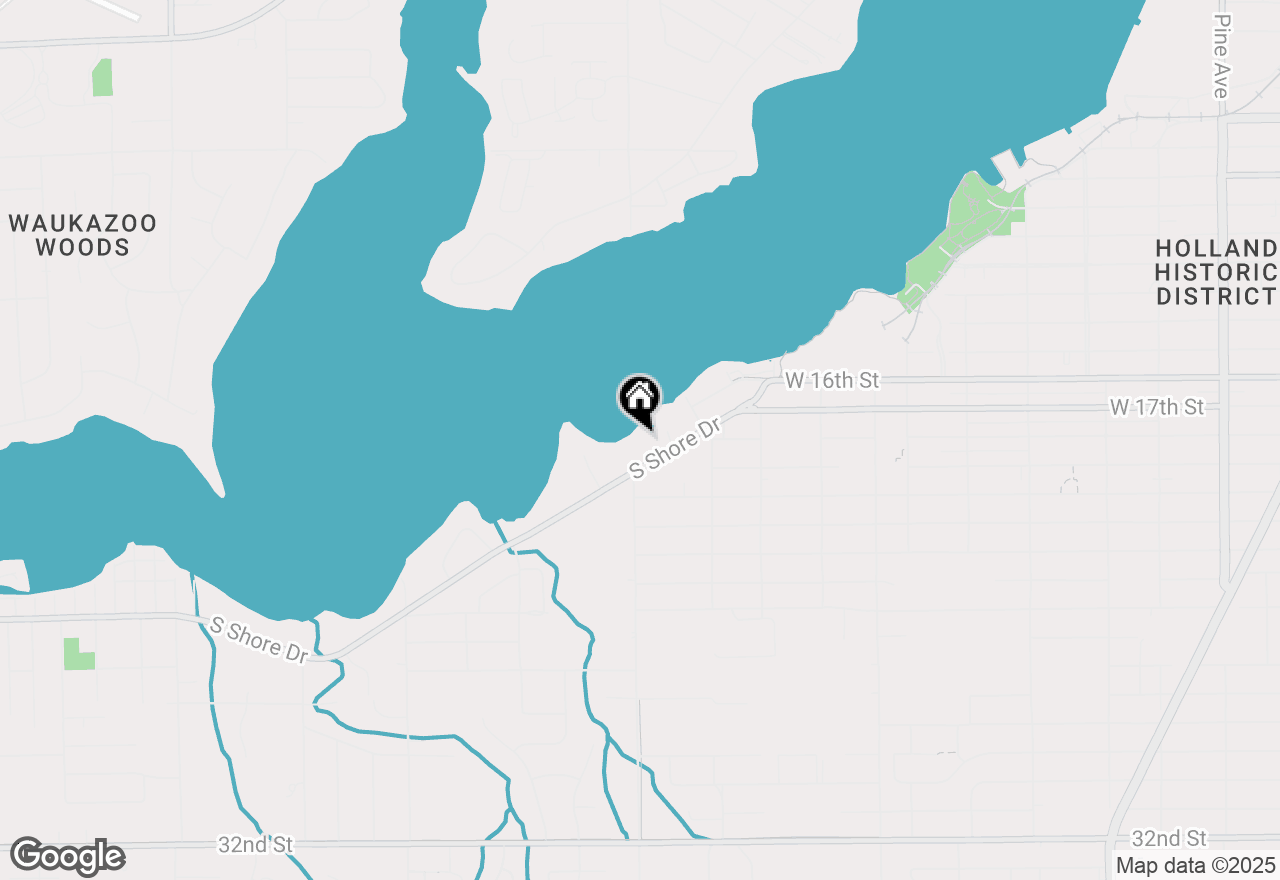 Map of 437 Graafschap Road, Holland, MI 49423