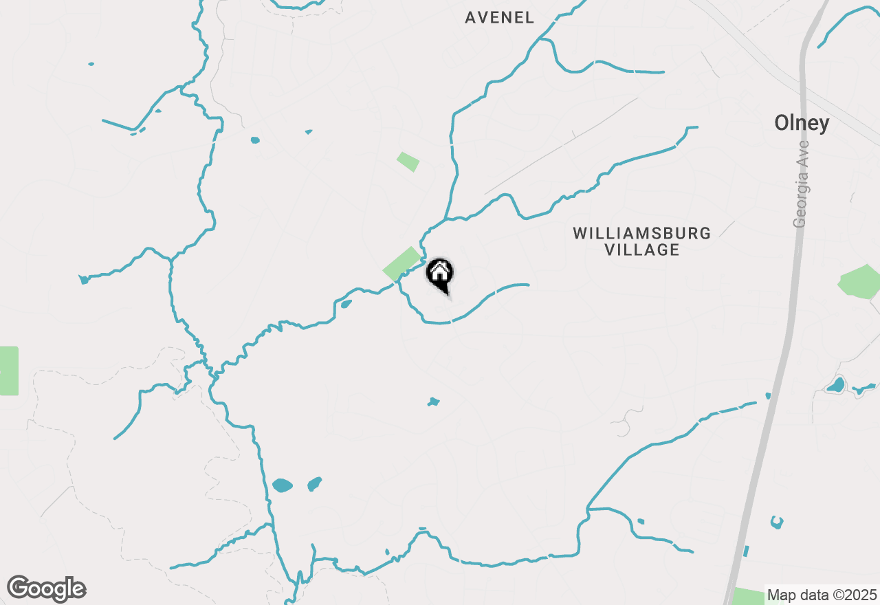 Map of 4501 Cannes Lane, Olney, MD 20832