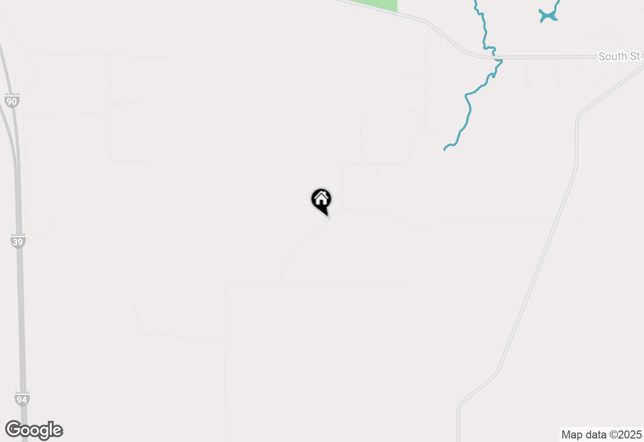 Map of W8748 Pine Hollow Road, Poynette, WI 53955