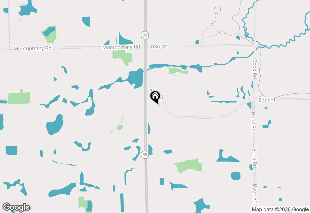 Map of 2204 Waterleaf Court #104, Naperville, IL 60564