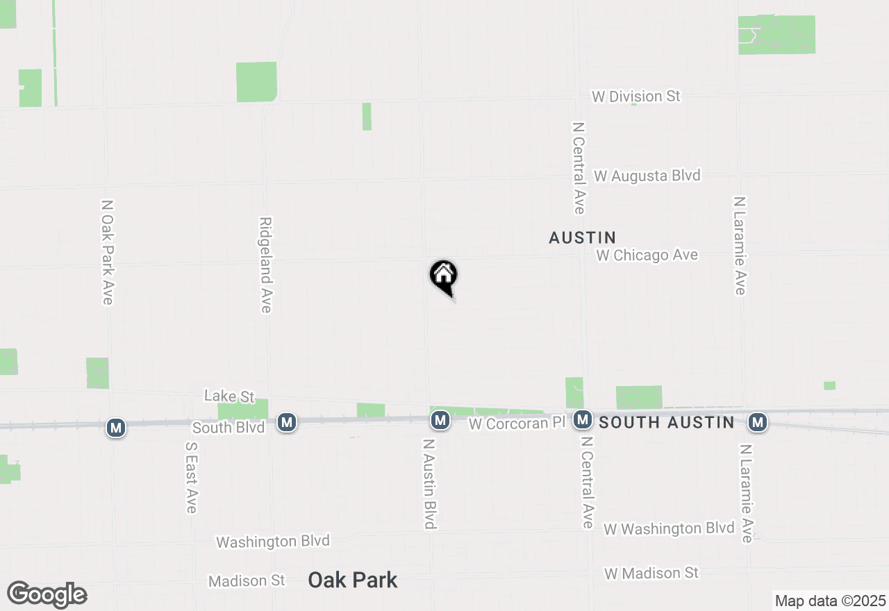 Map of 5943 W Huron Street, Chicago, IL 60644