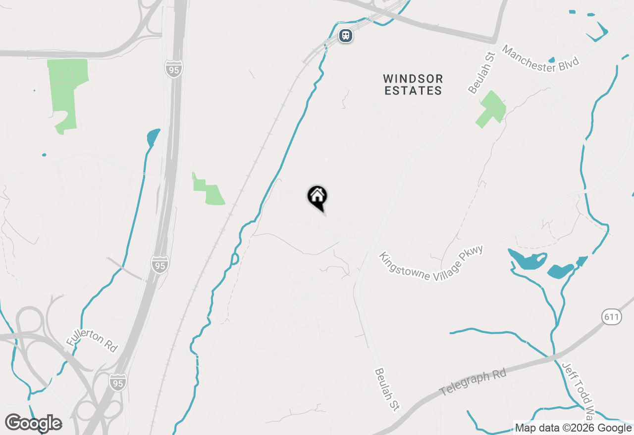 Map of 7504 Lamoyne Court, Alexandria, VA 22315