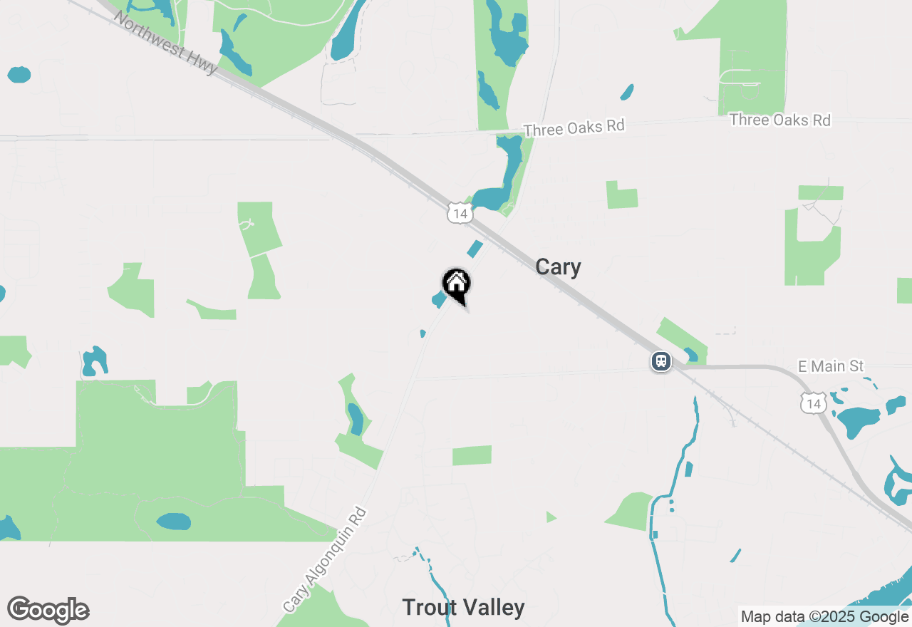 Map of 219 Mary Lane, Cary, IL 60013