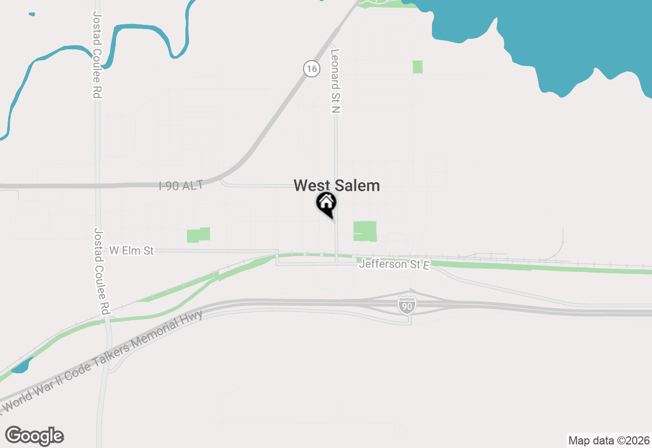 Map of 123 Hamilton St W, West Salem, WI 54669