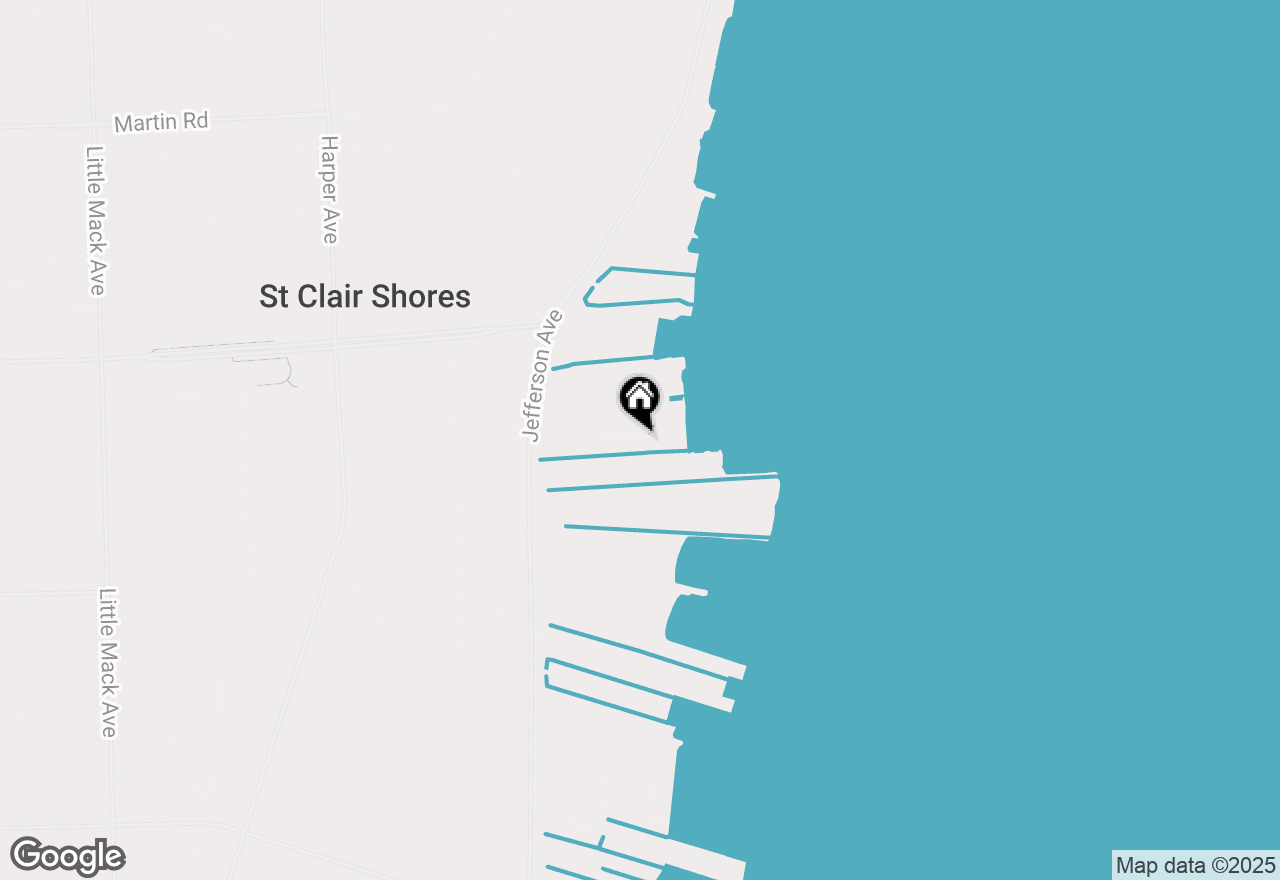 Map of 22546 Alexander Street E, St Clair Shores, MI 48081