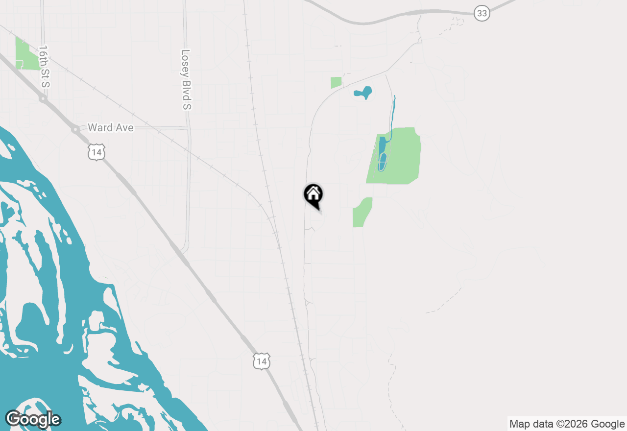 Map of 3301 Rosehill Pl, La Crosse, WI 54601