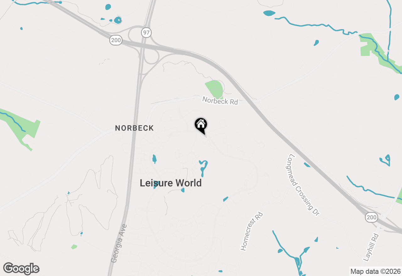 Map of 3210 N Leisure World Boulevard #420, Silver Spring, MD 20906