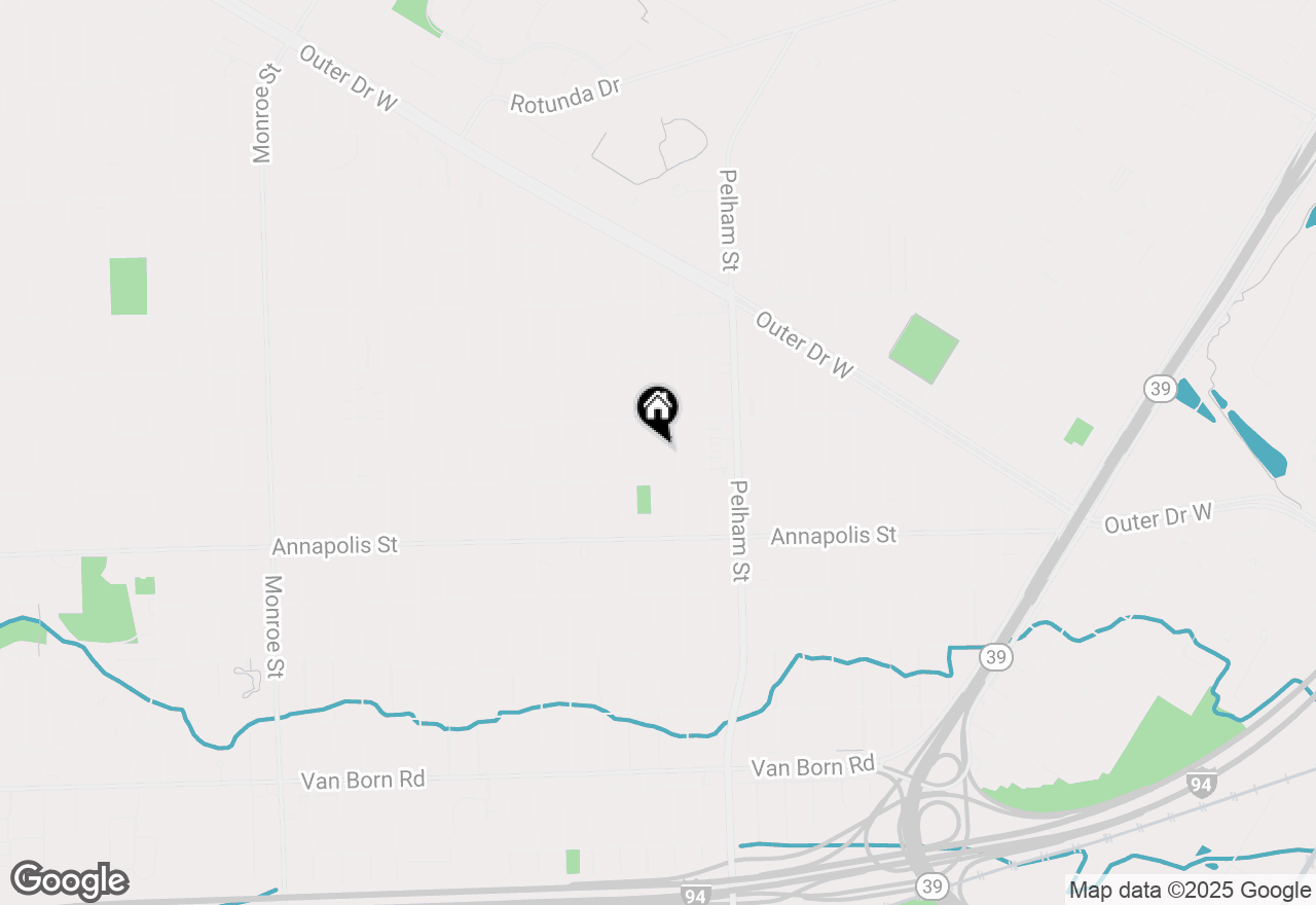 Map of 4171 Weddell Street, Dearborn Heights, MI 48125