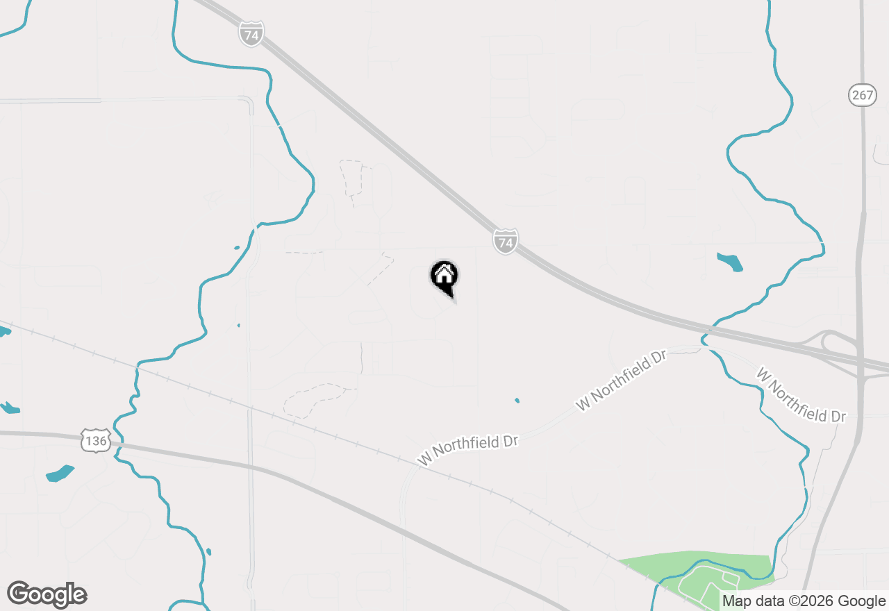 Map of 6786 Sable Point Drive, Brownsburg, IN 46112