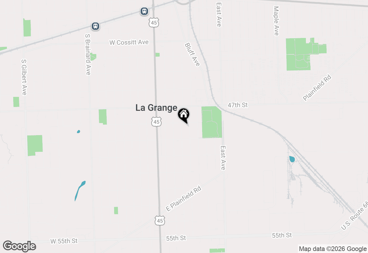 Map of 609 8th Avenue, La Grange, IL 60525