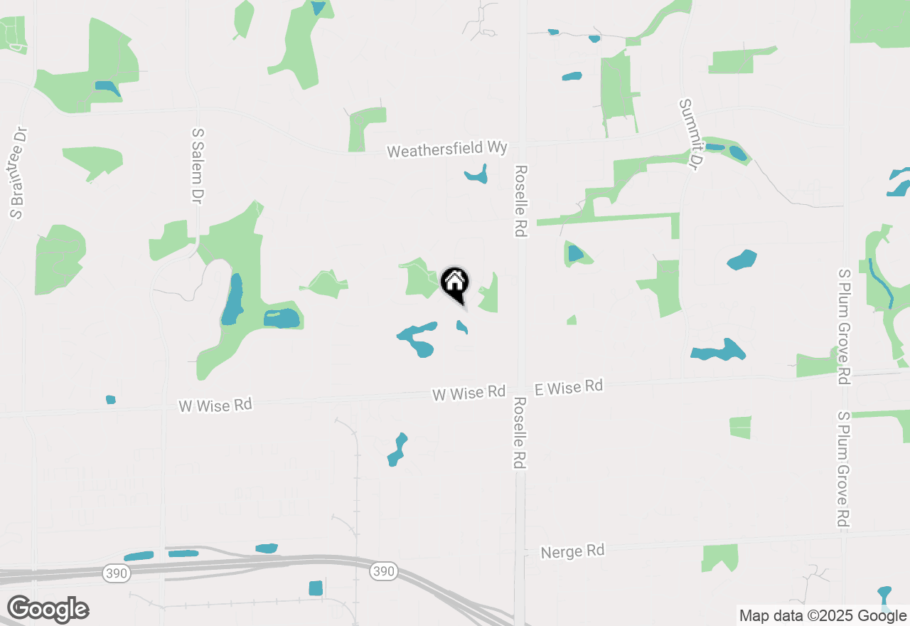 Map of 175 Pickwick Place, Schaumburg, IL 60193