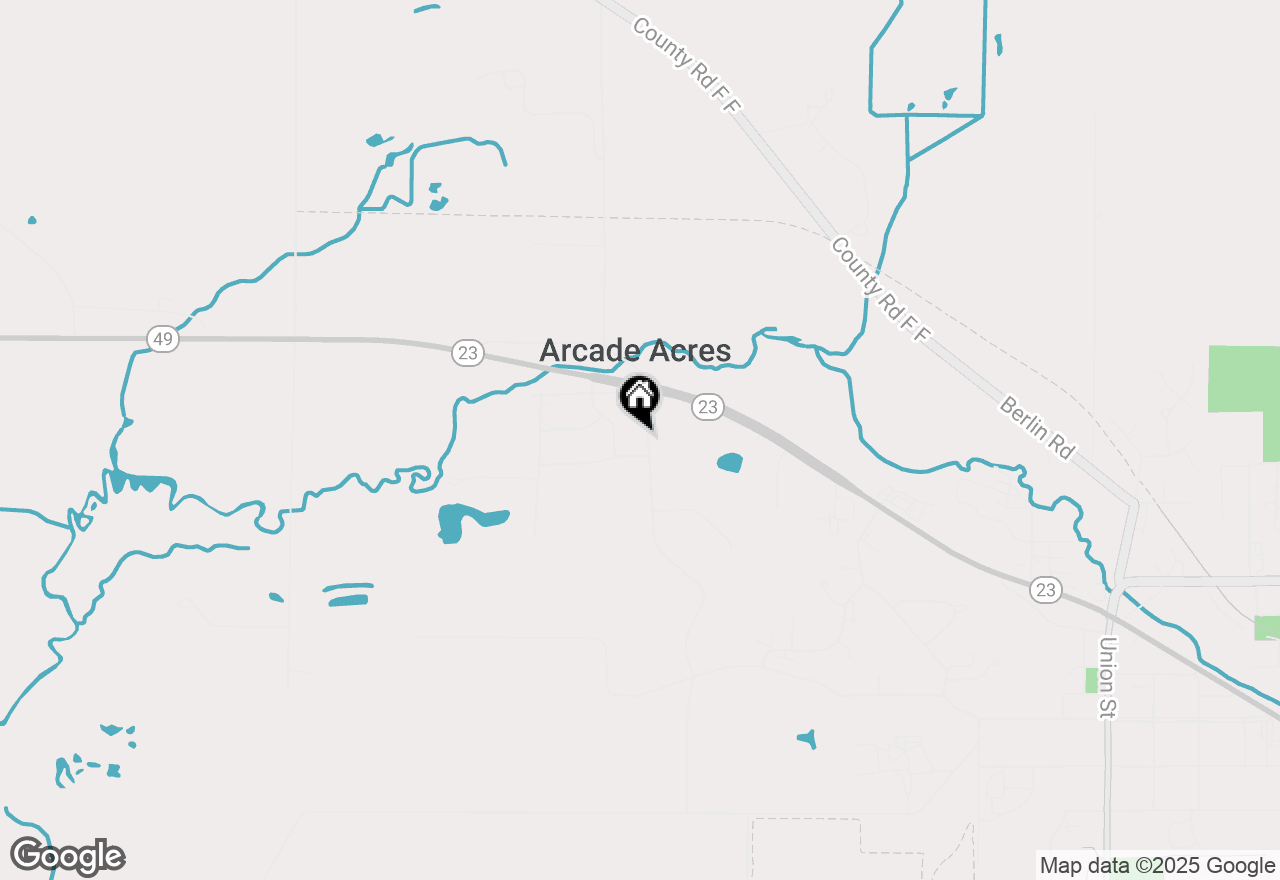 Map of N8610 Arcade Glen Road, Ripon, WI 54971