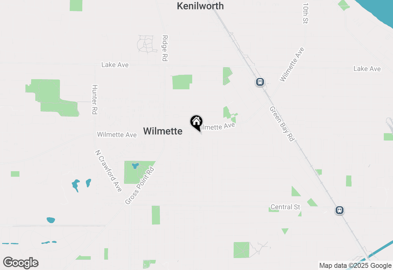 Map of 305 Central Avenue, Wilmette, IL 60091