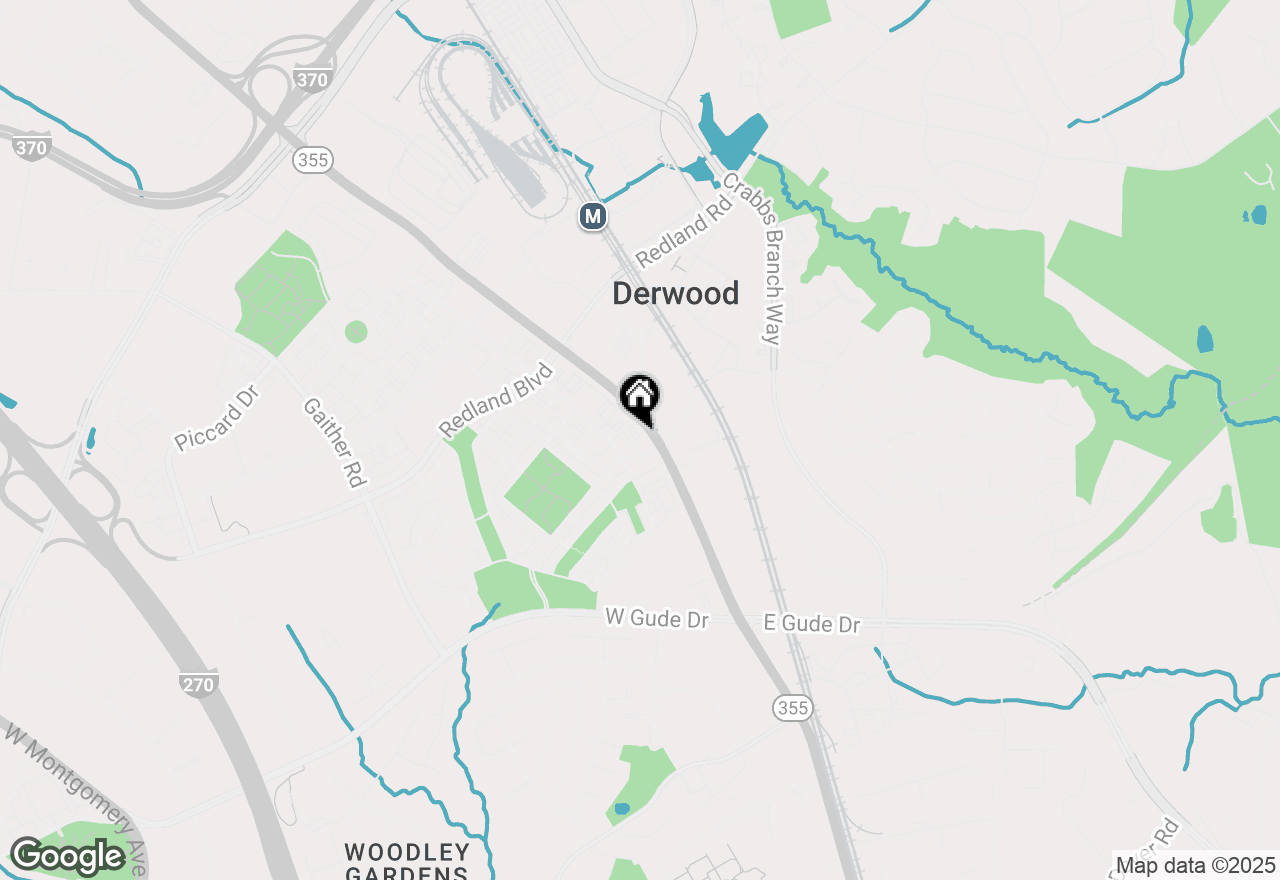 Map of 101 Watkins Pond Boulevard #4-103, Rockville, MD 20850