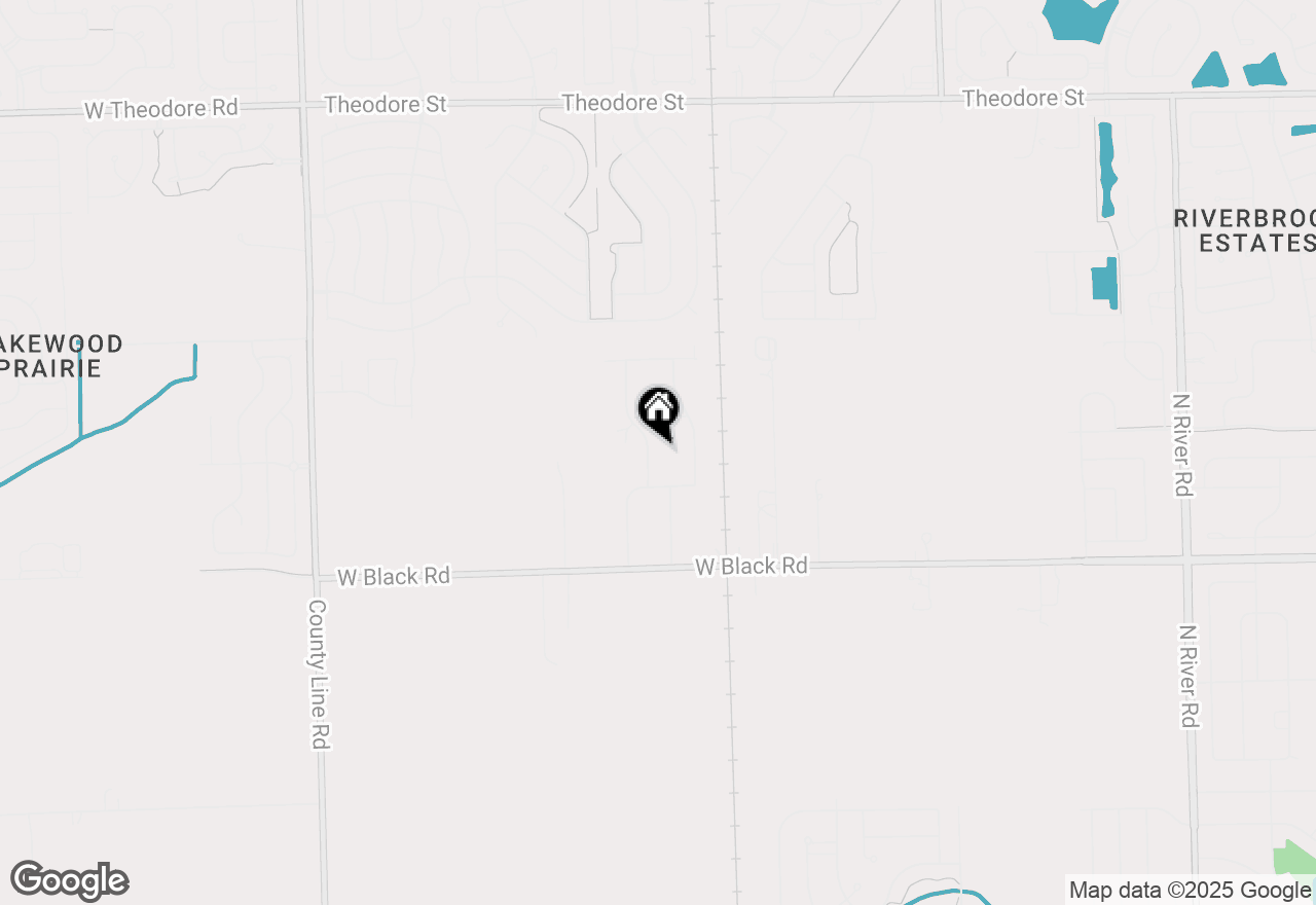 Map of 18911 S Palomino Drive, Shorewood, IL 60404