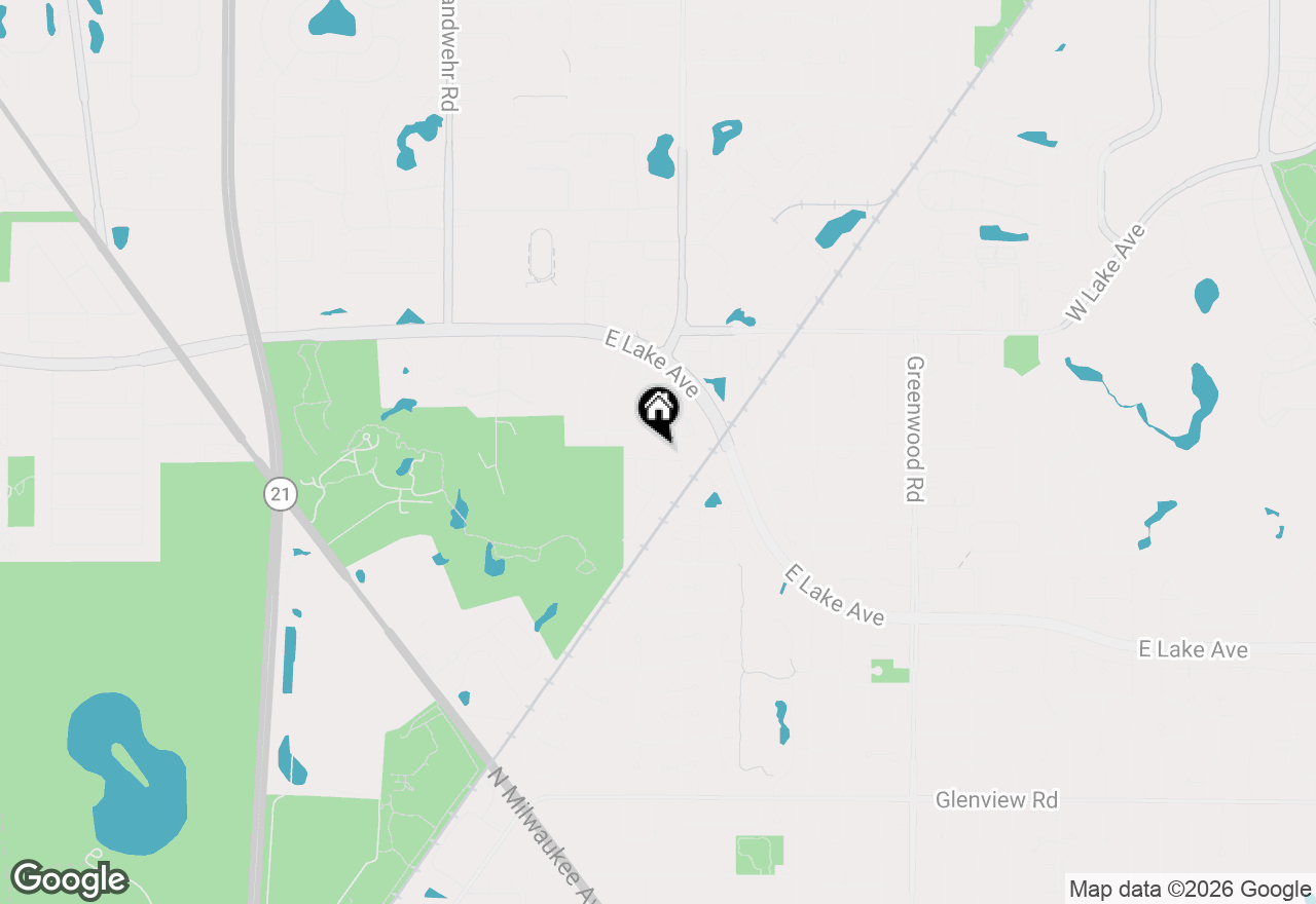 Map of 3822 Knight Street, Glenview, IL 60025