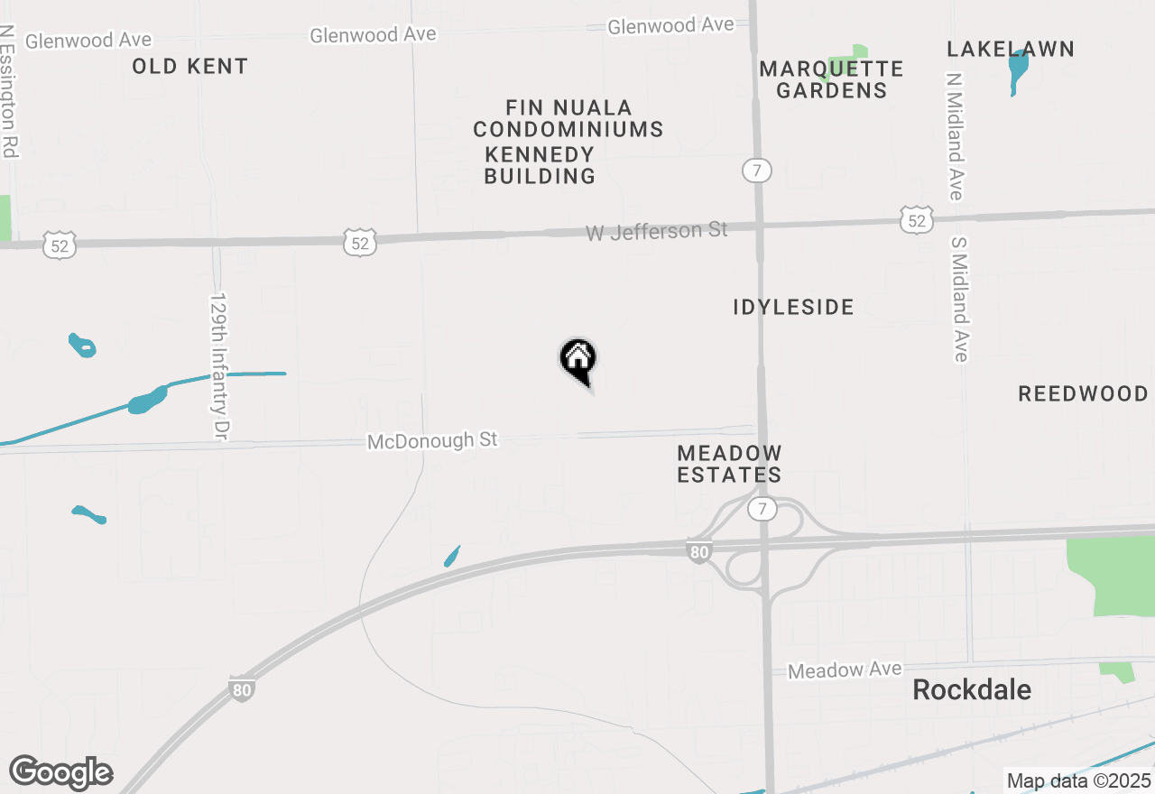 Map of 305 Saint Jude Avenue, Joliet, IL 60436