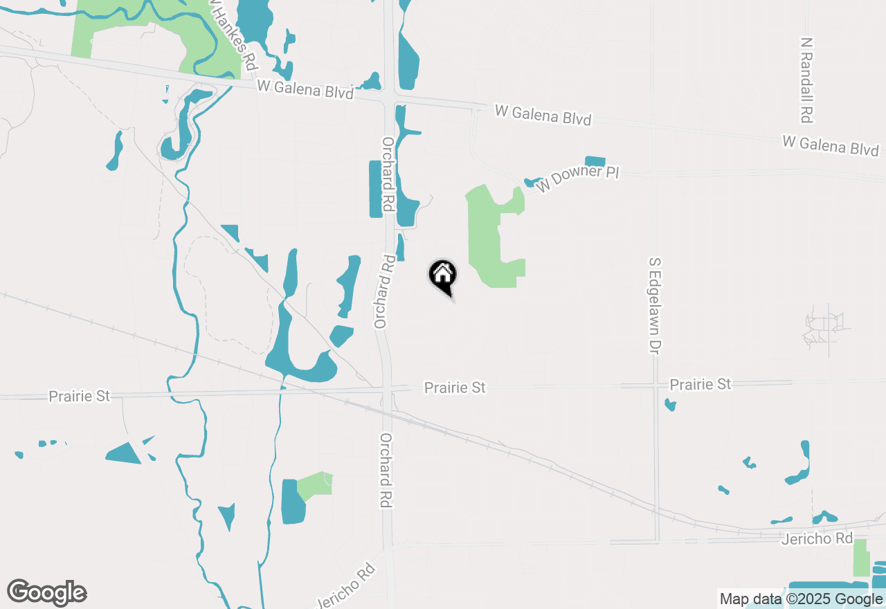 Map of 2290 Tanglewood Drive, Aurora, IL 60506