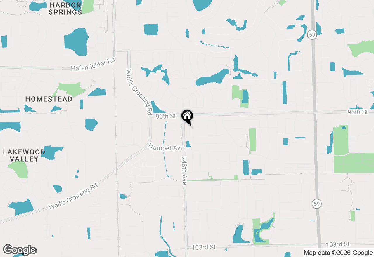 Map of 3927 Highknob Circle, Naperville, IL 60564