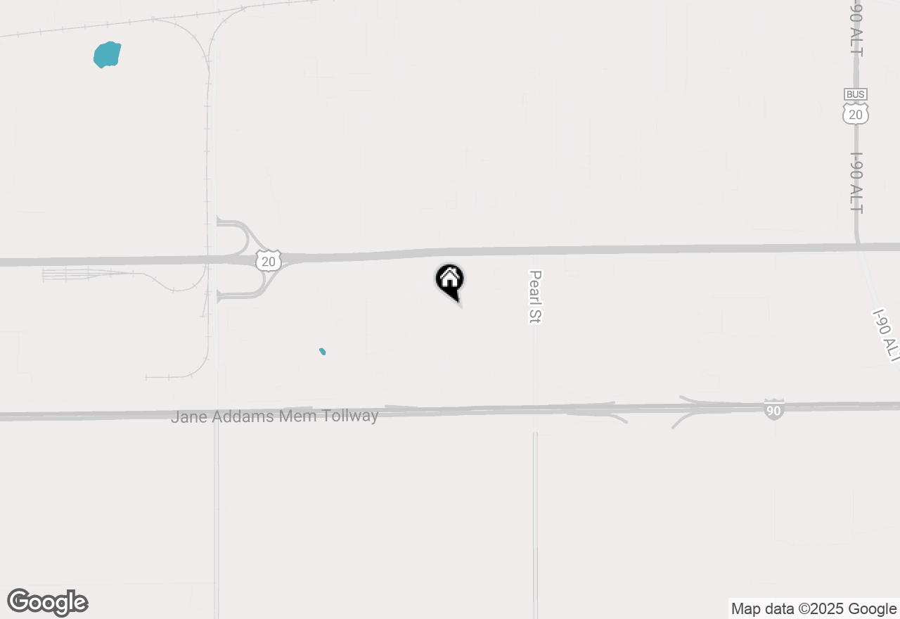 Map of 119 Club Circle, Belvidere, IL 61008