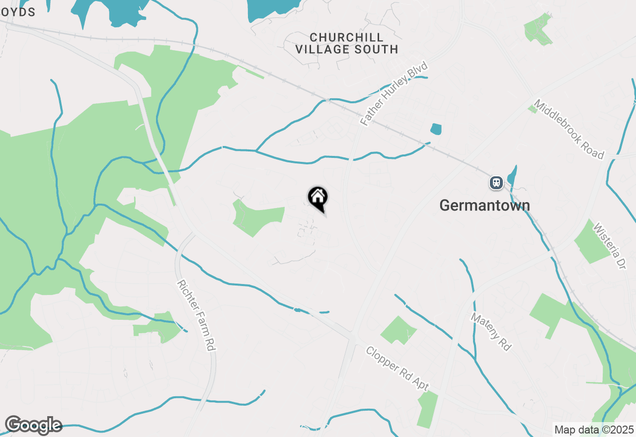 Map of 19041 Highstream Drive, Germantown, MD 20874