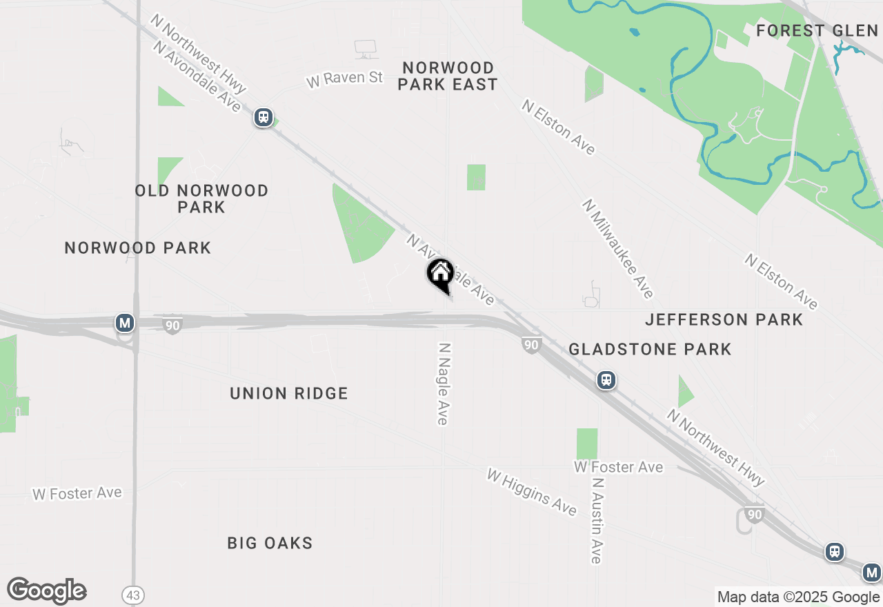 Map of 5608 N Nagle Avenue, Chicago, IL 60646