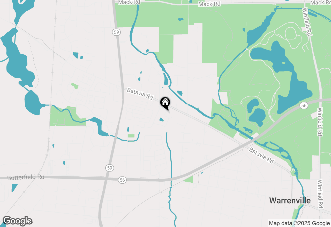 Map of 2S724 Grove Lane, Warrenville, IL 60555