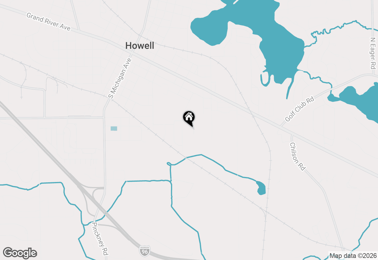 Map of 824 Nelsons Ridge Drive, Howell, MI 48843