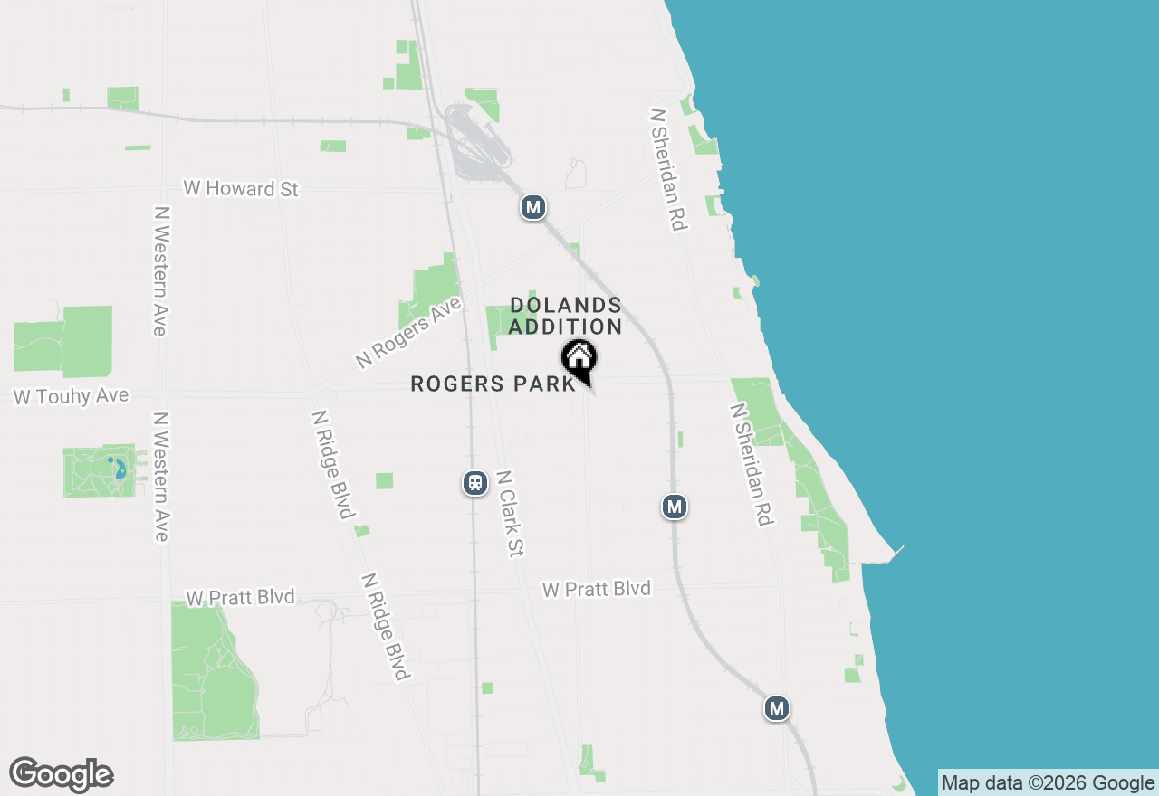 Map of 7120 N Ashland Boulevard, Chicago, IL 60626