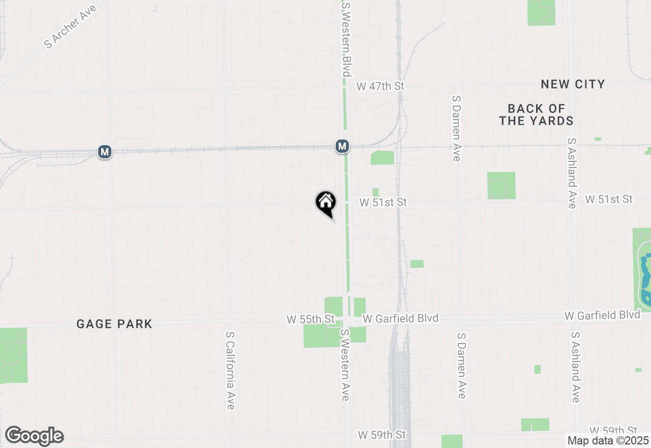 Map of 5146 S Artesian Avenue, Chicago, IL 60632