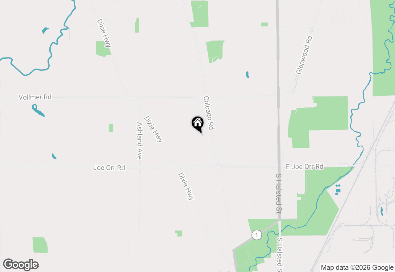 Map of 137 W Glengate Avenue, Chicago Heights, IL 60411