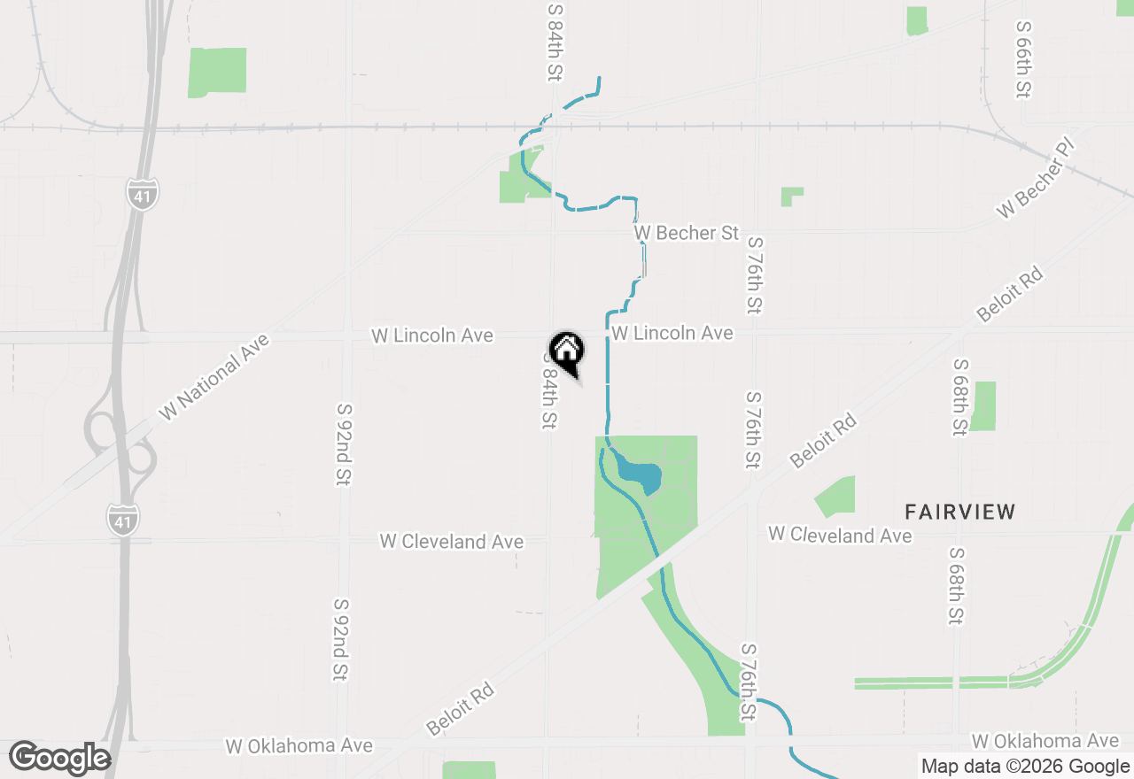 Map of 2405 S 83rd St, West Allis, WI 53219