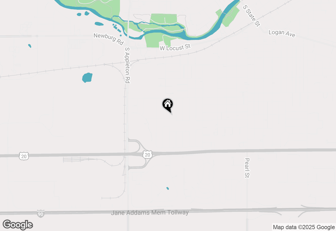 Map of 1517 12th Avenue, Belvidere, IL 61008