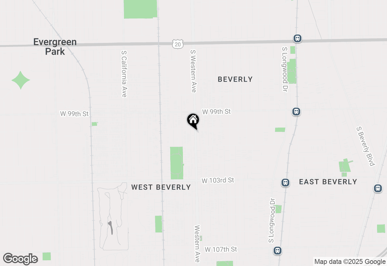 Map of 10012 S Western Avenue, Chicago, IL 60643