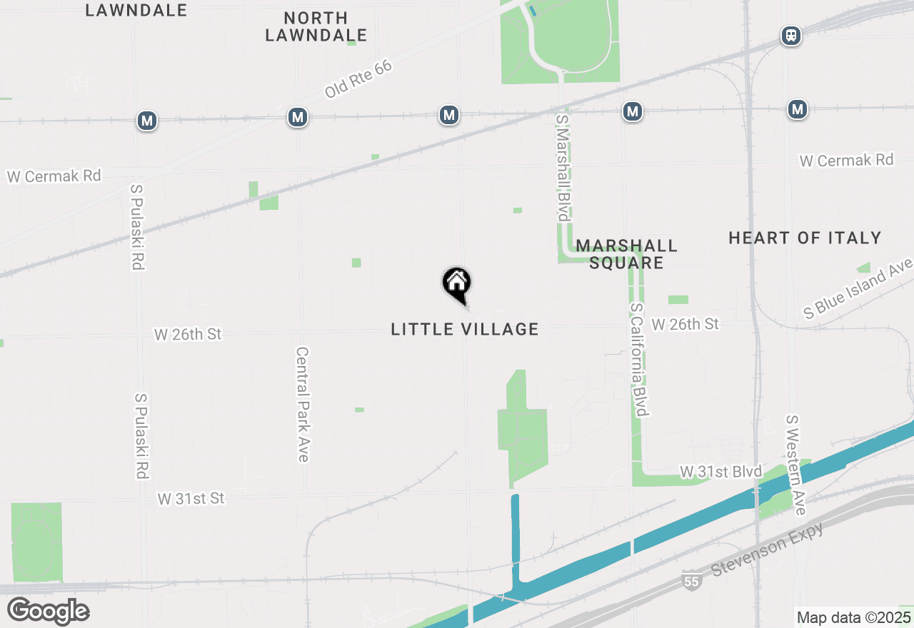 Map of 2528 S Kedzie Avenue, Chicago, IL 60623