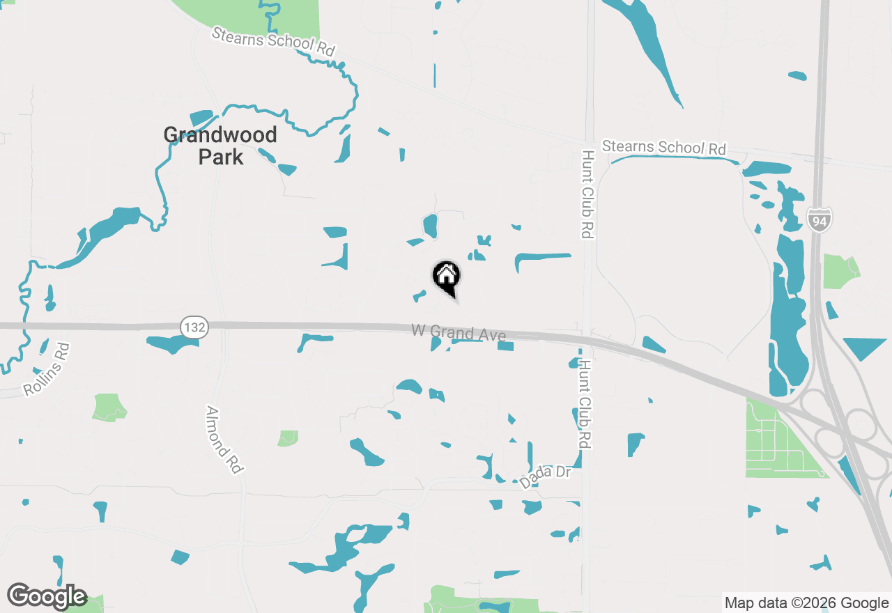Map of 36119 N New Bridge Court, Gurnee, IL 60031