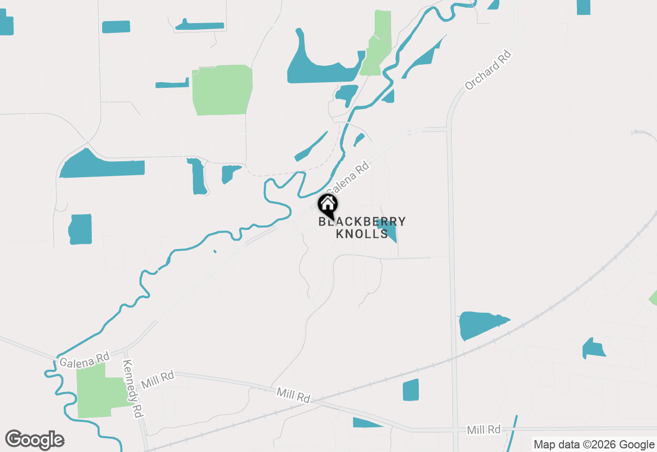 Map of 4429 E Millbrook Circle, Yorkville, IL 60560