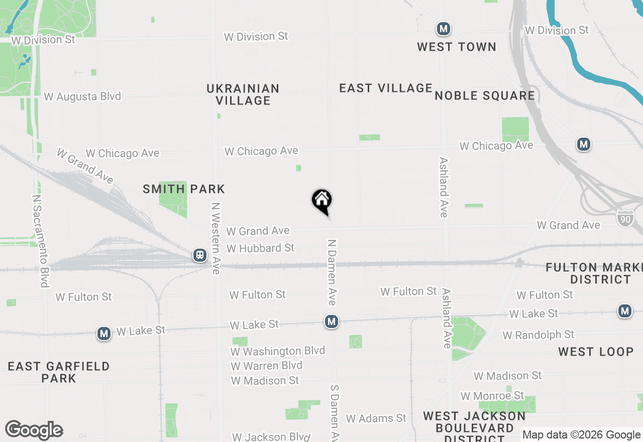 Map of 2015 W Race Avenue #120, Chicago, IL 60612