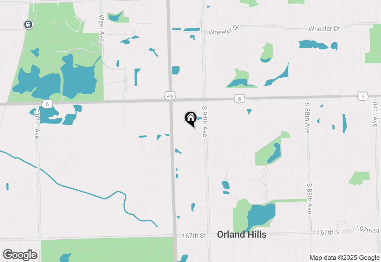 Map of 16040 Boardwalk Lane #4A, Orland Park, IL 60467