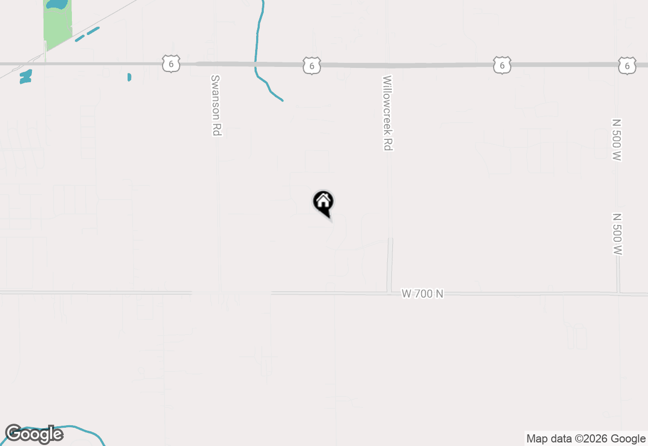 Map of 5856 Grand Slam Avenue, Portage, IN 46368