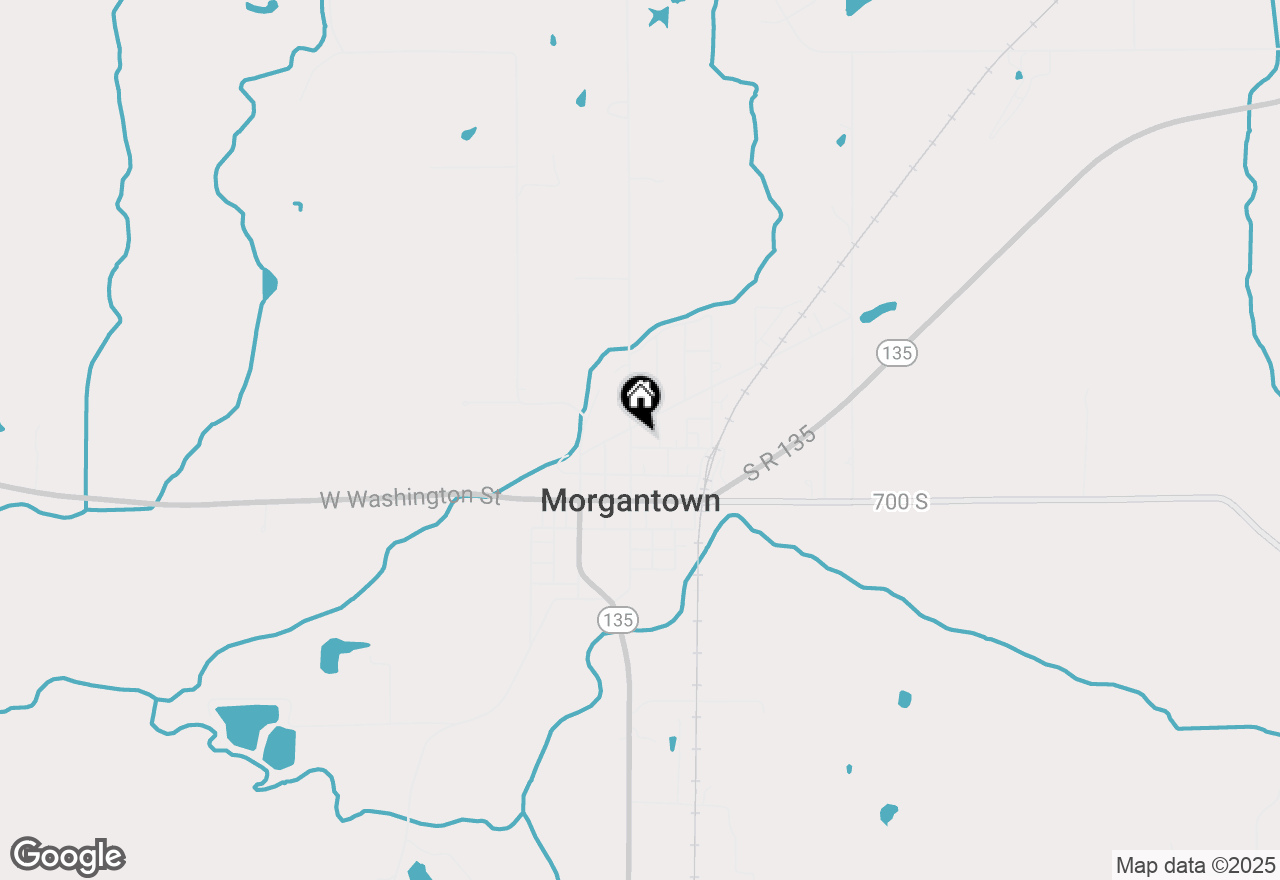 Map of 232 N Church Street, Morgantown, IN 46160