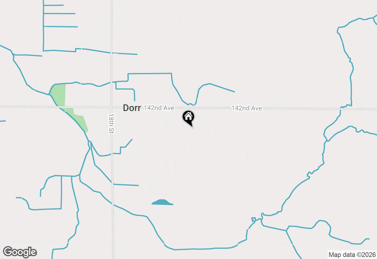 Map of 1686 Sherwood Avenue, Dorr, MI 49323
